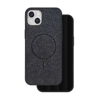 Nakładka Glitter Thin Mag do iPhone 14 6,1" czarna