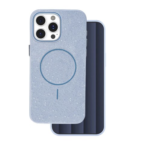 Nakładka Glitter Thin Mag do iPhone 14 Pro 6,1" niebieska Nakładka Glitter Thin Mag do iPhone 14 Pro 6,1" niebieska