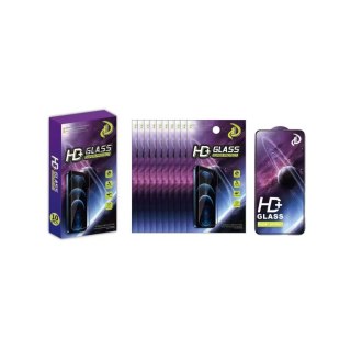 Szkło hartowane 9D do iPhone 13 / 13 Pro / 14 / 16e 6,1" czarna ramka 10w1
