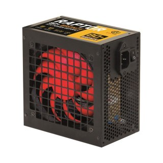 Rebeltec Zasilacz ATX RAPTOR 600W 80+ Bronze, Single Rail, DC-DC