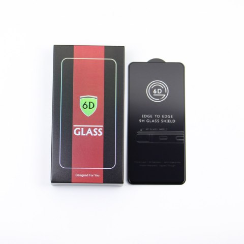 Szkło hartowane 6D do Xiaomi Redmi Note 14 4G / 14 5G czarna ramka 10w1
