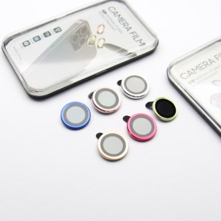 Zestaw szkieł na aparat do iPhone 14 Pro 6,1" / 14 Pro Max 6,7" srebrny (3szt)