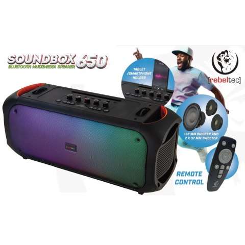 Rebeltec głosnik SoundBox 650 80W RMS Rebeltec głosnik SoundBox 650 80W RMS