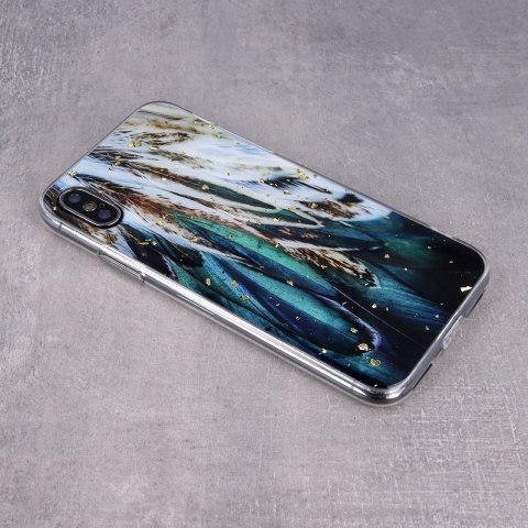Nakładka Gold Glam do iPhone 11 pióra Nakładka Gold Glam do iPhone 11 pióra