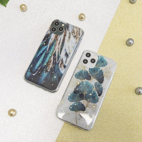 Nakładka Gold Glam do iPhone 11 pióra Nakładka Gold Glam do iPhone 11 pióra