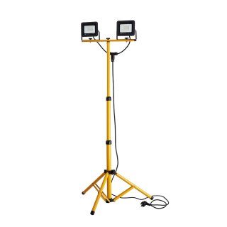 Naświetlacz LED na statywie 2x30W 6000K Forever Light
