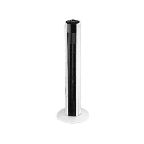 Wentylator kolumnowy 82cm, 50W biało-czarny Wentylator kolumnowy 82cm, 50W biało-czarny