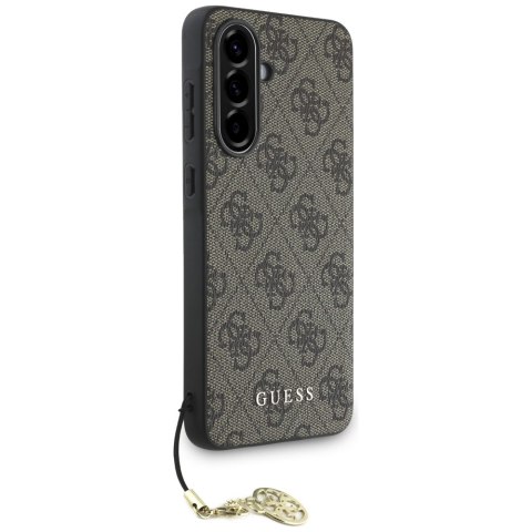 Guess Nakładka HC PU 4G Charm do Samsung Galaxy A36 Brązowa Guess Nakładka HC PU 4G Charm do Samsung Galaxy A36 Brązowa
