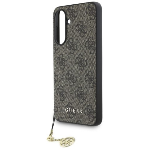 Guess Nakładka HC PU 4G Charm do Samsung Galaxy A36 Brązowa Guess Nakładka HC PU 4G Charm do Samsung Galaxy A36 Brązowa
