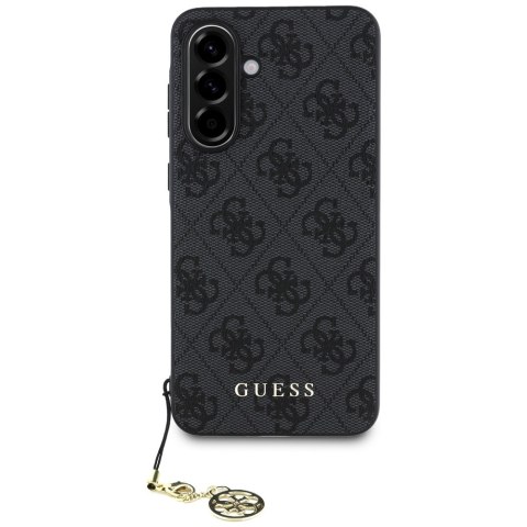 Guess Nakładka HC PU 4G Charm do Samsung Galaxy A56 Czarna Guess Nakładka HC PU 4G Charm do Samsung Galaxy A56 Czarna