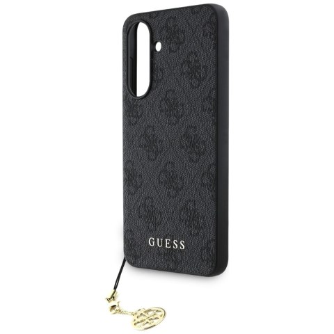 Guess Nakładka HC PU 4G Charm do Samsung Galaxy A56 Czarna Guess Nakładka HC PU 4G Charm do Samsung Galaxy A56 Czarna