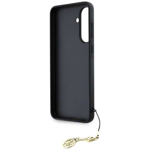 Guess Nakładka HC PU 4G Charm do Samsung Galaxy A56 Czarna Guess Nakładka HC PU 4G Charm do Samsung Galaxy A56 Czarna