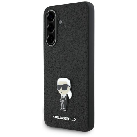 Karl Lagerfeld Nakładka HC Ikonik Fixed Glitter Ikonik Logo Metal Pin do Samsung Galaxy A36 Czarna Karl Lagerfeld Nakładka HC Ikonik Fixed Glitter Ikonik Logo Metal Pin do Samsung Galaxy A36 Czarna