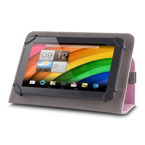 Uniwersalne etui Fantasia - tablet 12'' różowe