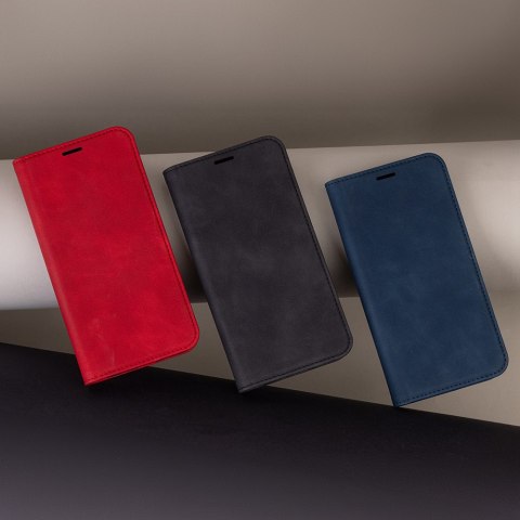 Etui Smart Suede do iPhone 16 Plus 6,7" czerwone Etui Smart Suede do iPhone 16 Plus 6,7" czerwone