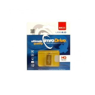 Imro pendrive 64GB USB 2.0 Edge złoty