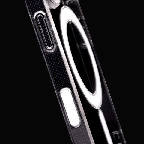 Nakładka Anti Shock 1,5 mm Mag do iPhone 16 Plus 6,7" transparentna big hole + przycisk