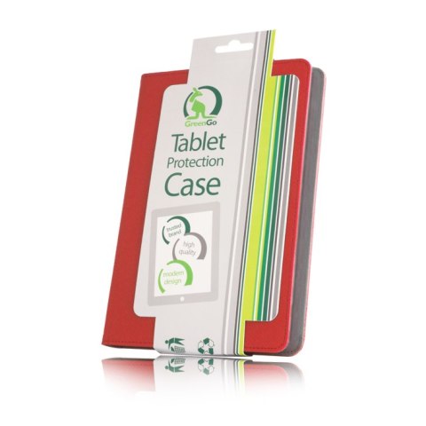 Uniwersalne etui ORBI 360 do tabletów 12" czerwone