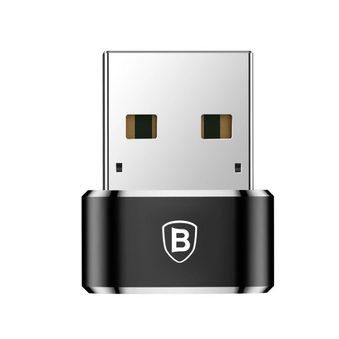 Adapter Baseus Mini przejściówka z USB-C na USB-A - czarny Adapter Baseus Mini przejściówka z USB-C na USB-A - czarny