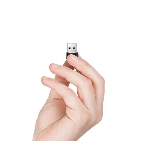 Adapter Baseus Mini przejściówka z USB-C na USB-A - czarny Adapter Baseus Mini przejściówka z USB-C na USB-A - czarny