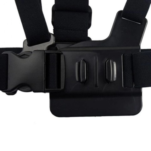 Chest Mount - szelki na klatkę piersiową do kamer sportowych GoPro SJCAM - czarne Chest Mount - szelki na klatkę piersiową do kamer sportowych GoPro SJCAM - czarne