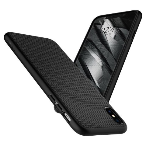 Etui Spigen Liquid Air na iPhone X / XS - czarny mat Etui Spigen Liquid Air na iPhone X / XS - czarny mat