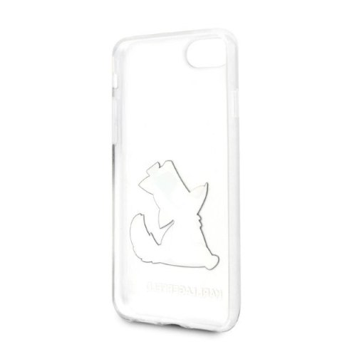 Etui Karl Lagerfeld Choupette Fun na iPhone 7 / 8 / SE 2020 / SE 2022 - przezroczyste Etui Karl Lagerfeld Choupette Fun na iPhone 7 / 8 / SE 2020 / SE 2022 - przezroczyste