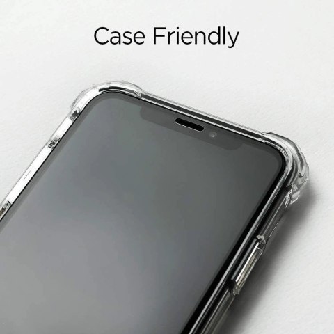 Szkło hartowane Spigen Glass FC na iPhone 11 / XR - czarne Szkło hartowane Spigen Glass FC na iPhone 11 / XR - czarne