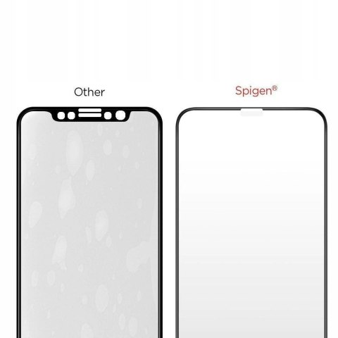 Szkło hartowane Spigen Glass FC na iPhone 11 / XR - czarne Szkło hartowane Spigen Glass FC na iPhone 11 / XR - czarne