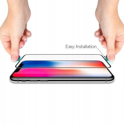 Szkło hartowane Spigen Glass FC na iPhone 11 / XR - czarne Szkło hartowane Spigen Glass FC na iPhone 11 / XR - czarne