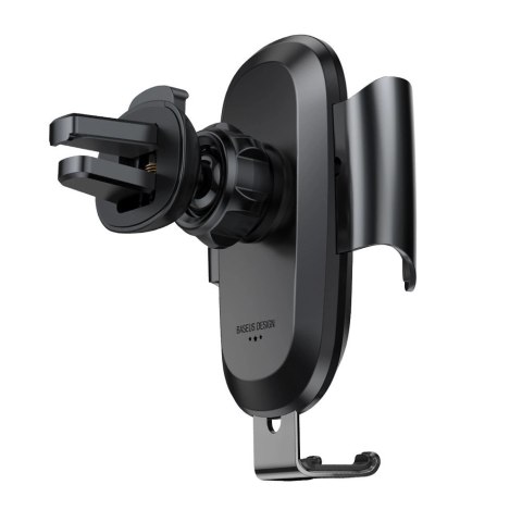 Uchwyt Baseus Future Gravity Car Mount SUYL-WL01 grawitacyjny na telefon 4-6" na kratkę nawiewu - czarny Uchwyt Baseus Future Gravity Car Mount SUYL-WL01 grawitacyjny na telefon 4-6" na kratkę nawiewu - czarny
