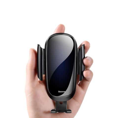 Uchwyt Baseus Future Gravity Car Mount SUYL-WL01 grawitacyjny na telefon 4-6" na kratkę nawiewu - czarny Uchwyt Baseus Future Gravity Car Mount SUYL-WL01 grawitacyjny na telefon 4-6" na kratkę nawiewu - czarny