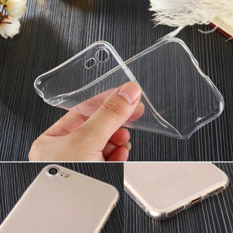 Żelowy pokrowiec etui Ultra Clear 0.5mm iPhone SE 2022 / SE 2020 / 8 / 7 przezroczysty Żelowy pokrowiec etui Ultra Clear 0.5mm iPhone SE 2022 / SE 2020 / 8 / 7 przezroczysty