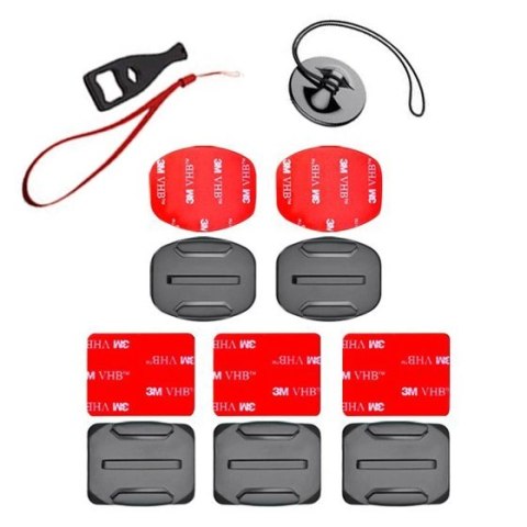 Zestaw 50 w 1 akcesoria do kamer sportowych GoPro SJCAM Zestaw 50 w 1 akcesoria do kamer sportowych GoPro SJCAM