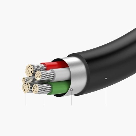 Adapter przejściówka z USB Typ C na gniazdo audio 3.5 mini jack czarny Adapter przejściówka z USB Typ C na gniazdo audio 3.5 mini jack czarny