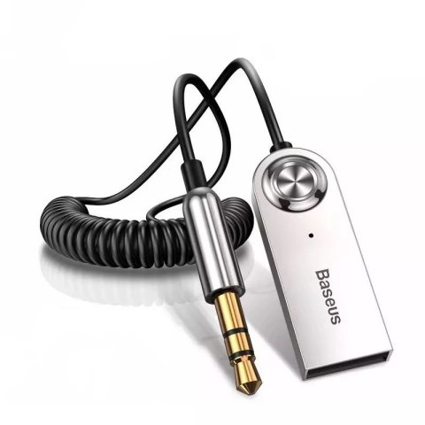 Baseus BA01 odbiornik dźwięku Bluetooth 5.0 kabel adapter audio AUX jack czarny (CABA01-01) Baseus BA01 odbiornik dźwięku Bluetooth 5.0 kabel adapter audio AUX jack czarny (CABA01-01)
