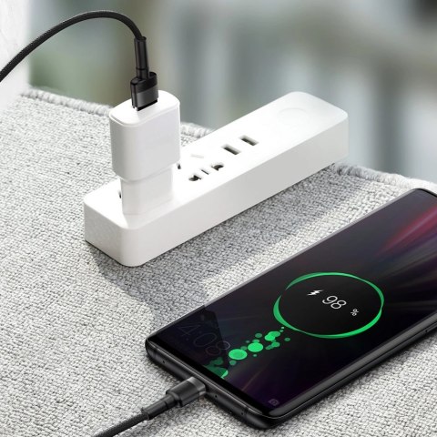 Baseus Cafule kabel przewód USB Typ C SuperCharge 40W Quick Charge 3.0 QC 3.0 1m szaro-czarny (CATKLF-PG1) Baseus Cafule kabel przewód USB Typ C SuperCharge 40W Quick Charge 3.0 QC 3.0 1m szaro-czarny (CATKLF-PG1)