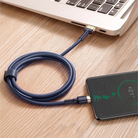 Baseus Cafule kabel przewód USB Typ C SuperCharge 40W Quick Charge 3.0 QC 3.0 1m szaro-czarny (CATKLF-PG1) Baseus Cafule kabel przewód USB Typ C SuperCharge 40W Quick Charge 3.0 QC 3.0 1m szaro-czarny (CATKLF-PG1)