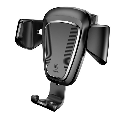 Baseus Gravity Car Mount grawitacyjny uchwyt samochodowy na kratkę wentylacyjną nawiew na telefon 4-6" czarny (SUYL-01) Baseus Gravity Car Mount grawitacyjny uchwyt samochodowy na kratkę wentylacyjną nawiew na telefon 4-6" czarny (SUYL-01)