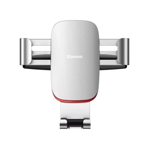 Baseus Metal Age Gravity Car Mount metalowy samochodowy uchwyt grawitacyjny na slot CD srebrny (SUYL-J0S) Baseus Metal Age Gravity Car Mount metalowy samochodowy uchwyt grawitacyjny na slot CD srebrny (SUYL-J0S)