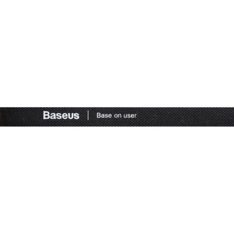 Baseus Rainbow Circle hook and loop Straps - taśma rzepowa rzep organizer kabli 3m czarny (ACMGT-F01) Baseus Rainbow Circle hook and loop Straps - taśma rzepowa rzep organizer kabli 3m czarny (ACMGT-F01)