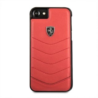 Etui Ferrari Heritage Quilted na iPhone 7 / 8 / SE 2020 / SE 2022 - czerwone