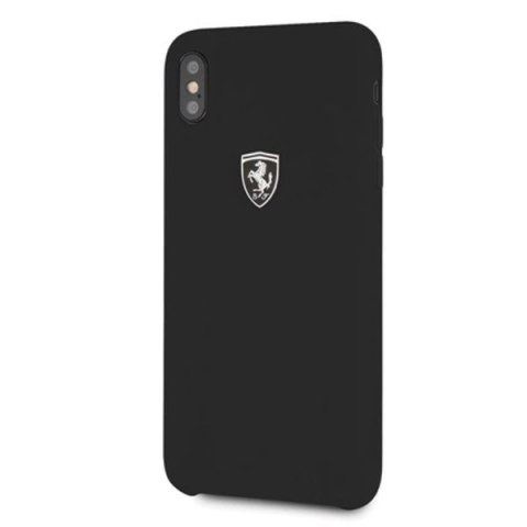 Etui Ferrari Silicone Off Track na iPhone Xs Max - czarne Etui Ferrari Silicone Off Track na iPhone Xs Max - czarne