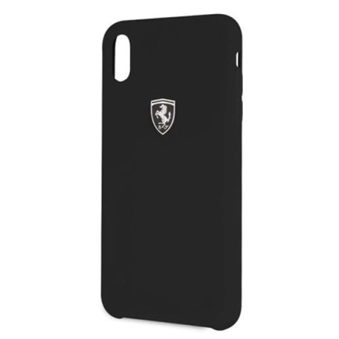 Etui Ferrari Silicone Off Track na iPhone Xs Max - czarne Etui Ferrari Silicone Off Track na iPhone Xs Max - czarne