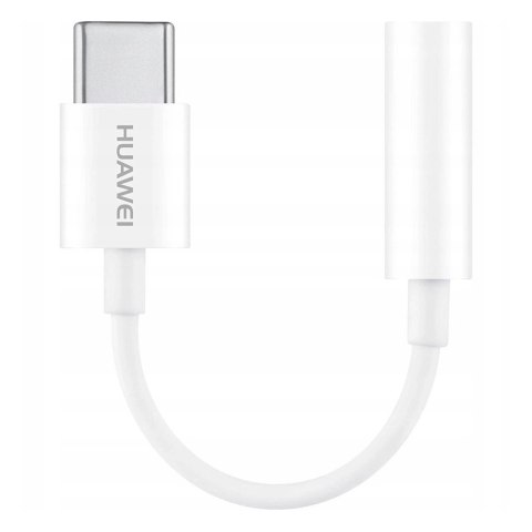 HUAWEI CM20 adapter przejściówka z USB-C na gniazdo audio jack 3.5 mm biały (55030086) HUAWEI CM20 adapter przejściówka z USB-C na gniazdo audio jack 3.5 mm biały (55030086)