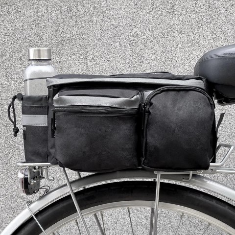 Wozinsky torba rowerowa na bagażnik z paskiem na ramię 6l czarny (WBB3BK) Wozinsky torba rowerowa na bagażnik z paskiem na ramię 6l czarny (WBB3BK)