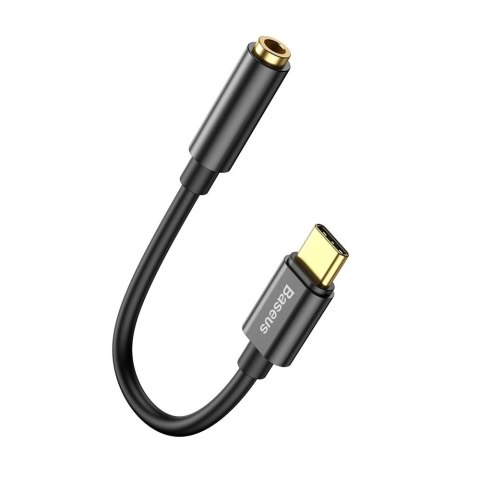Adapter Baseus L54 do słuchawek USB-C / mini jack 3.5mm DAC 24 bit 48 KHz - czarny Adapter Baseus L54 do słuchawek USB-C / mini jack 3.5mm DAC 24 bit 48 KHz - czarny