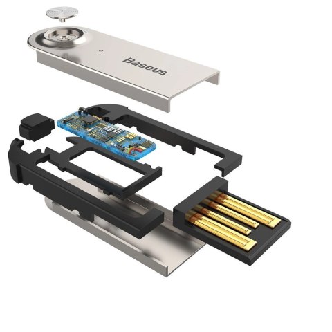 Baseus BA01 odbiornik dźwięku Bluetooth 5.0 kabel USB adapter audio AUX jack czarny (CABA01-01) Baseus BA01 odbiornik dźwięku Bluetooth 5.0 kabel USB adapter audio AUX jack czarny (CABA01-01)