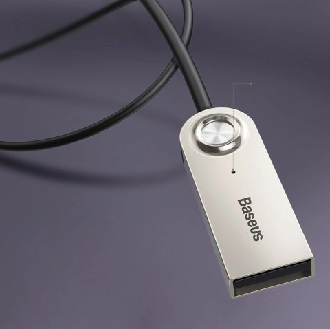 Baseus BA01 odbiornik dźwięku Bluetooth 5.0 kabel USB adapter audio AUX jack czarny (CABA01-01) Baseus BA01 odbiornik dźwięku Bluetooth 5.0 kabel USB adapter audio AUX jack czarny (CABA01-01)