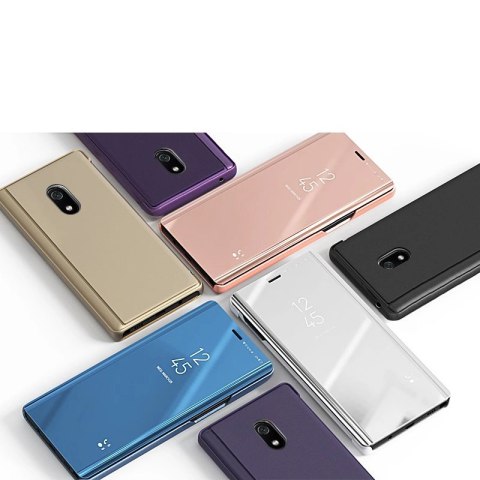 Clear View Case futerał etui z klapką Xiaomi Redmi 8A różowy Clear View Case futerał etui z klapką Xiaomi Redmi 8A różowy